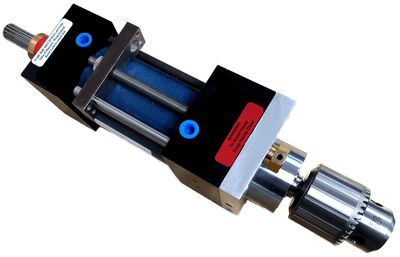Self feeding drill units